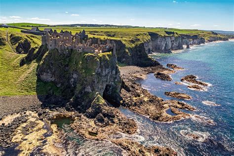 'Dunluce Castle & Mermaid’s Cave' | Irish Landscape Photographer