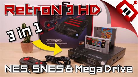 Hyperkin RetroN 3 HD - 3-in-1 NES, SNES & Mega Drive! - Gizmo Mania