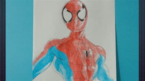 spiderman drawing tutorial || spider man sketch easy - YouTube