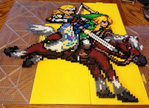 197 best images about Perler Legend of Zelda on Pinterest | Bead patterns, Pixel art and Perler ...