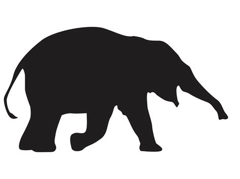 Animal - Elephant Silhouette 22725787 PNG