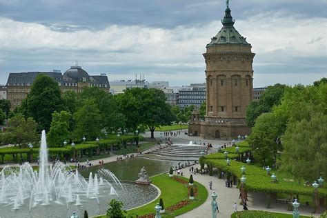 Mannheimer Wasserturm Foto & Bild | mannheim, architektur, gebäude ...