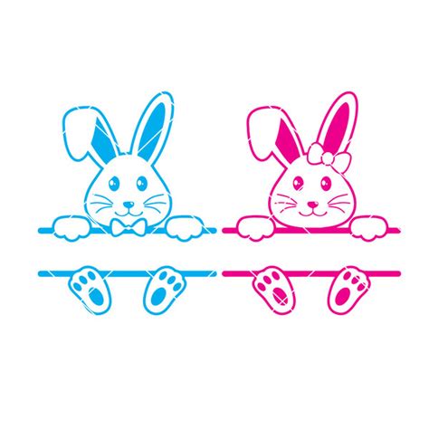 Easter Bunny SVG, Easter Svg, Bunny split Svg, Bunny Face Sv - Inspire ...