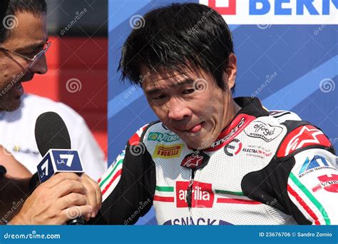 Noriyuki Haga - Aprilia RSV4 Factory - PATA Racing Editorial Image | CartoonDealer.com #23676706