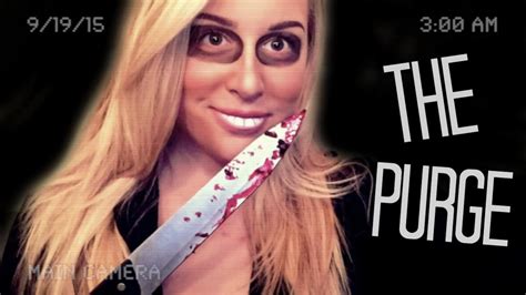 THE PURGE MAKEUP TUTORIAL - YouTube