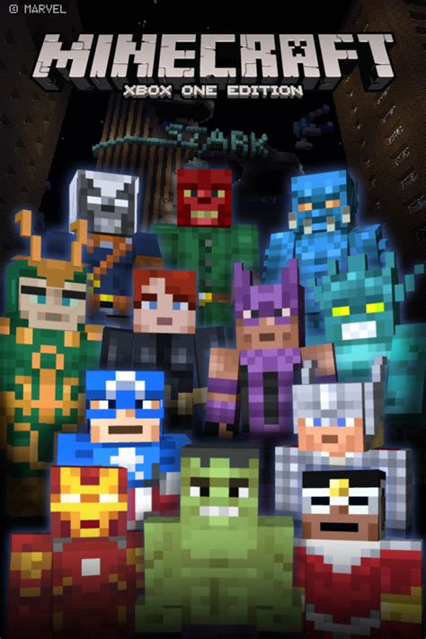 Minecraft: Xbox One Edition - Marvel Avengers Skin Pack (2013) - MobyGames