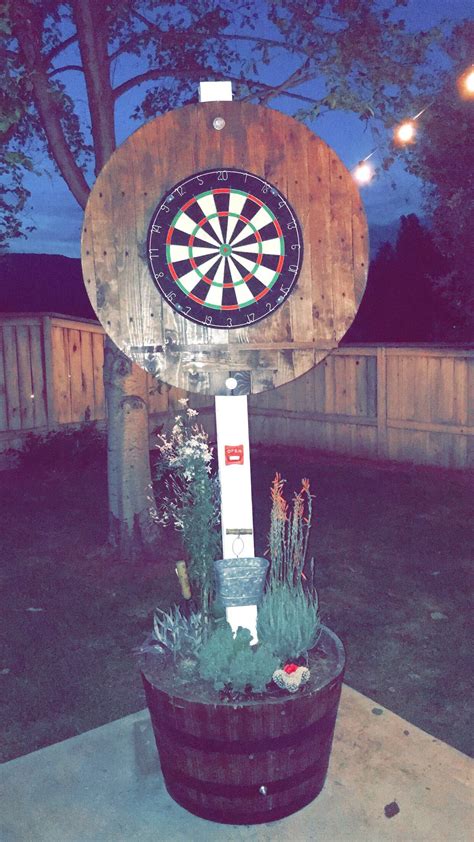 DIY Dartboard Stand It Started With Toast | atelier-yuwa.ciao.jp