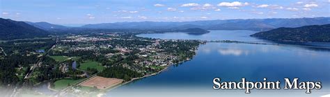 Sandpoint, Idaho Maps and Directions