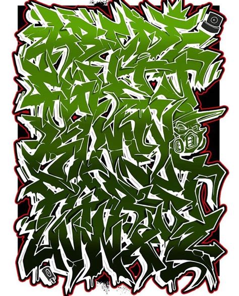 Pin by AisOne on Alphabet | Graffiti lettering, Graffiti wildstyle, Graffiti lettering alphabet