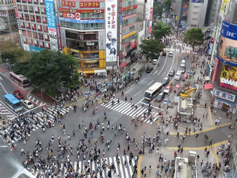 New spot to view the Shibuya Crossing - Ken Tanaka Tokyo English Tour Guide