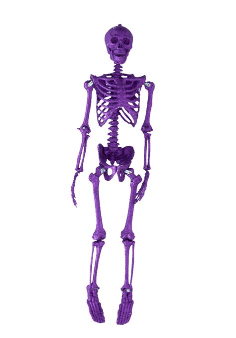 35.5'' Purple Glitter Skeleton - Halloween Costume Ideas 2023