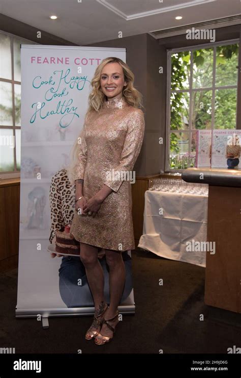 Fearne Cotton posing for photos at the launch of her new cookery book ...