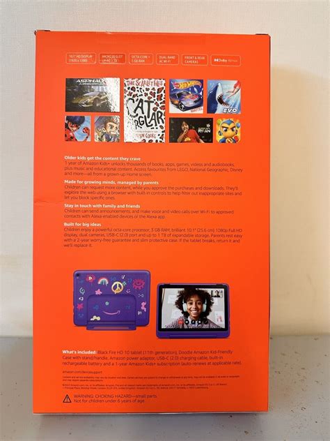 Amazon Fire HD 10 Kids Pro tablet! Ages 6-12 10.1", 080p Full HD, 32 GB! UK! NEW | eBay