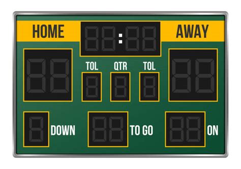 Best Baseball Scoreboard Illustrations, Royalty-Free Vector Graphics ...