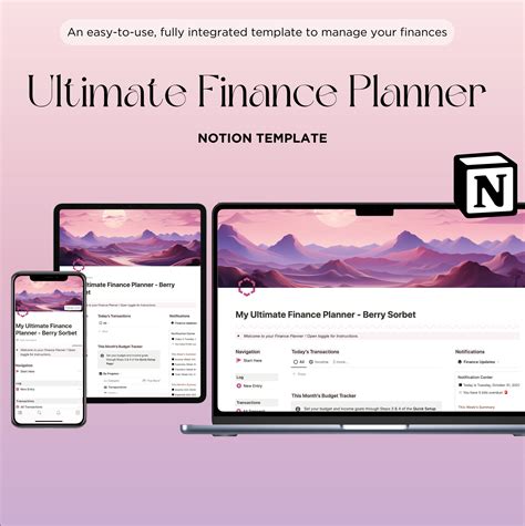 Notion Finance Planner Notion Template Budget Notion Business Template Ecommerce Notion Budget ...