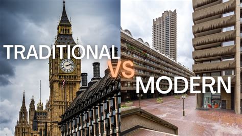 Traditional Architecture VS Modern Architecture | London's has been Ruined! - YouTube