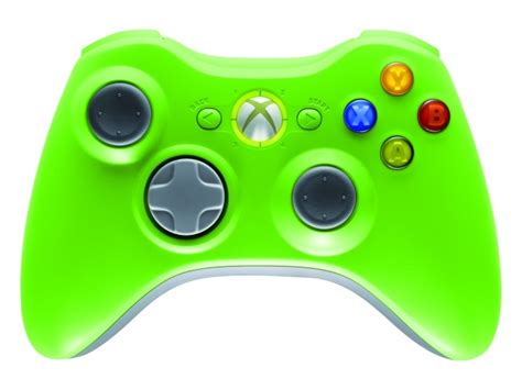 CESPage.com Xbox - Xbox 360 Green Wireless Controller