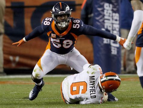 Von Miller leaves snowy Denver behind for Rams, sunshine