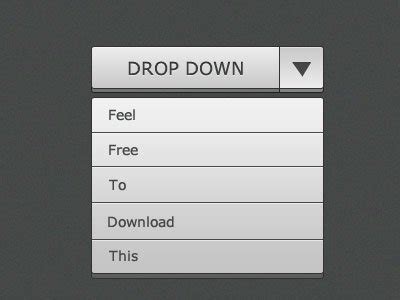 Drop Down Menu Templates Free Download | Best Template Ideas