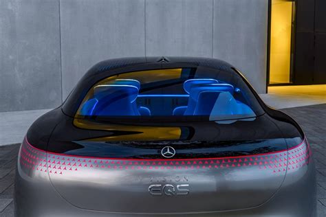 Mercedes-Benz Vision EQS debuts – concept electric flagship with over ...