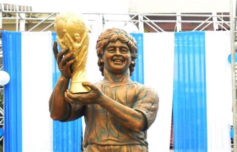 Diego Maradona Is The Latest Footballer To Have A Horrendous Memorial ...