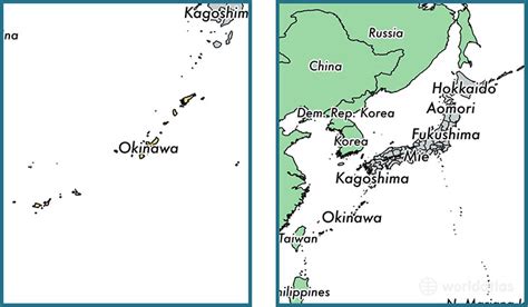 Okinawa prefecture, Japan / Map of Okinawa, JP / Where is Okinawa ...