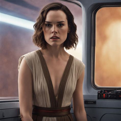 Daisy Ridley as Rey by CrazyGamerDragon64 on DeviantArt