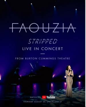 Faouzia Set for Live Concert Stream August 20th