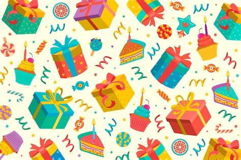 Birthday gift wrap Vectors & Illustrations for Free Download | Freepik