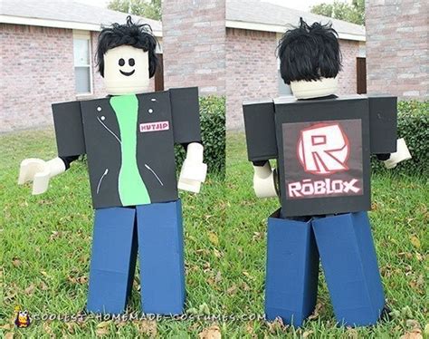 Cool Homemade Roblox Costume of my Son's Avatar