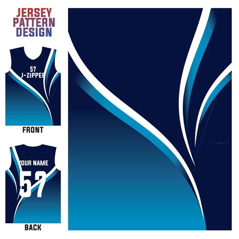 abstract concept vector jersey pattern template for printing or ...