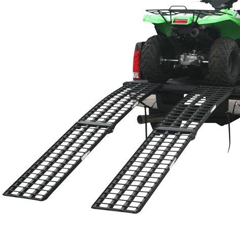 Black Widow Aluminum 4-Beam Extra-Wide Folding Arched Dual Runner Ramps | Discount Ramps