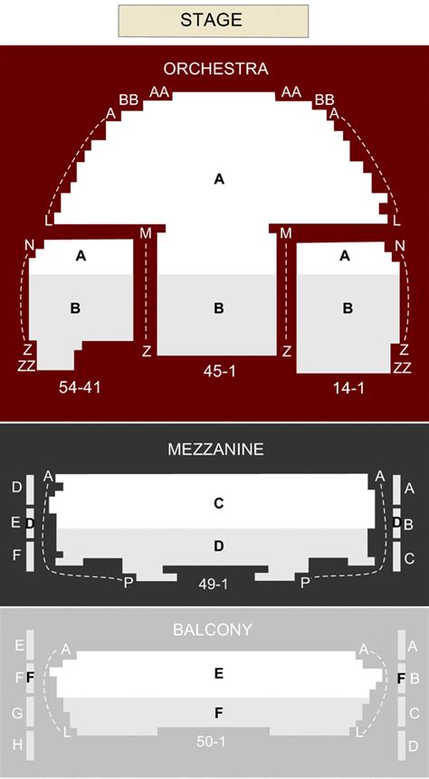 Ahmanson Theater, Los Angeles, CA - Seating Chart & Stage - Los Angeles Theater