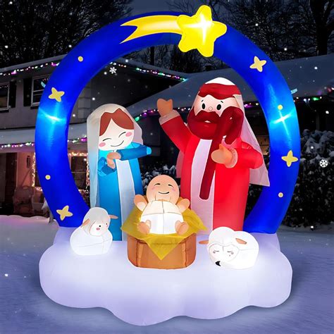 Danxilu Nativity Scene Outdoor Decorations Review - Discover Awesome ...