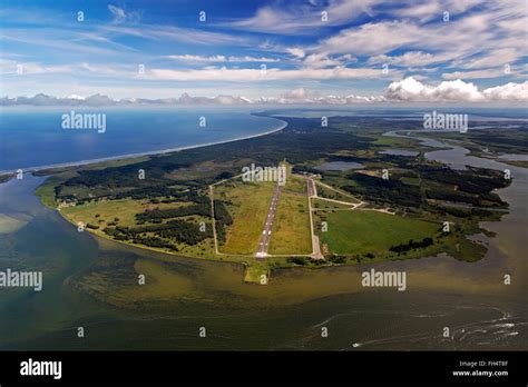 Aerial view, Historical Technical Museum, Peenemünde GmbH, Peenemunde ...