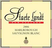Ken's wine review of 2006 Staete Landt Sauvignon Blanc