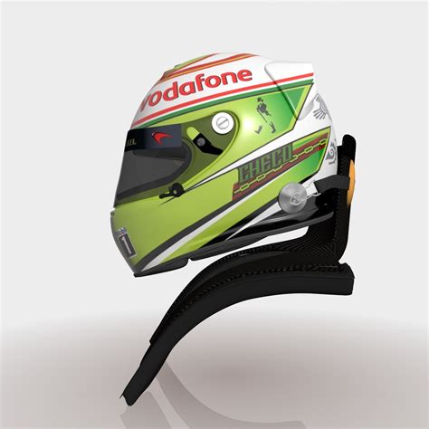 Sergio Perez 2013 Helmet 3d Max