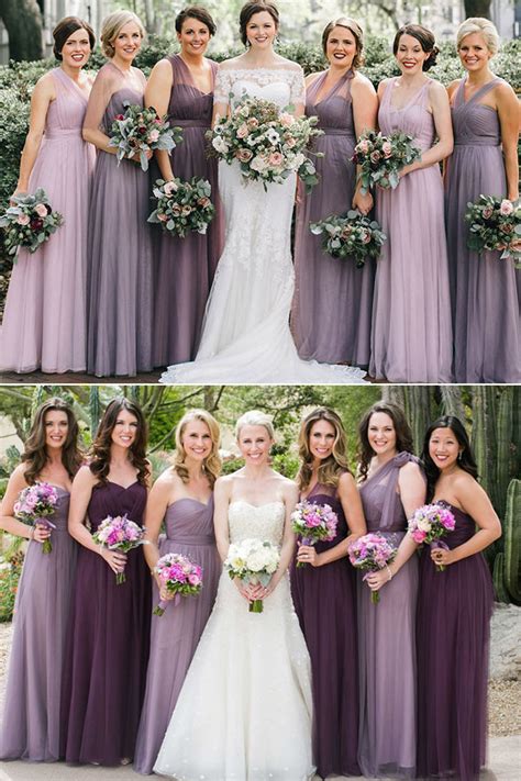 Different Shades Bridesmaid Dresses | Dresses Images 2022