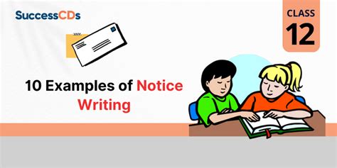 10 Examples of Notice Writing Class 12 | Sample Questions