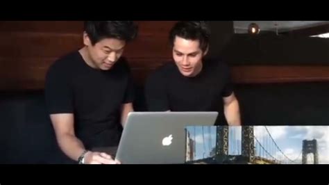 Maze Runner cast funny moments - YouTube