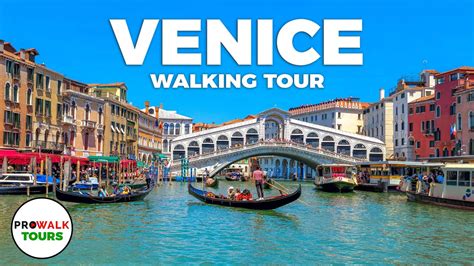 Venice, Italy Walking Tour 2022 - 4K 60fps PART 1 - with Captions - YouTube