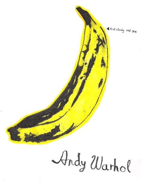 Andy Warhol Banana by TieDyeLemur on deviantART