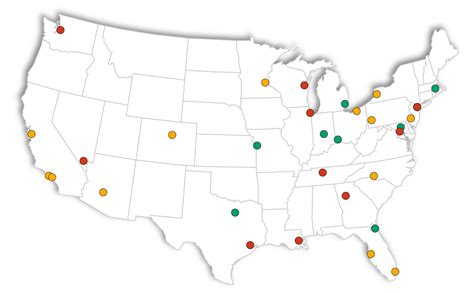 Nfl Teams Map Interactive Map Showing The Stadium | Images and Photos finder