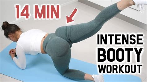 14 MIN OF INTENSE BUTT WORKOUT | The Best Booty and Side Booty Exercises 🍑 | No Equipment At ...