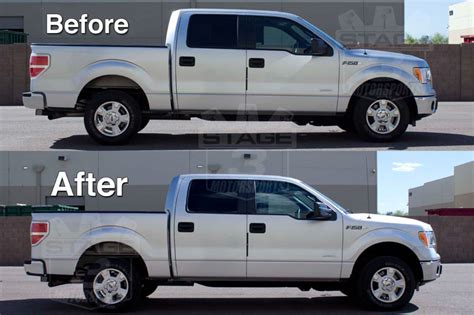 Leveling Kit Ford F150 Before After