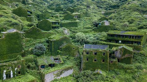 You Can Visit This Abandoned, Ivy-Covered Town in China for Just 50 ...