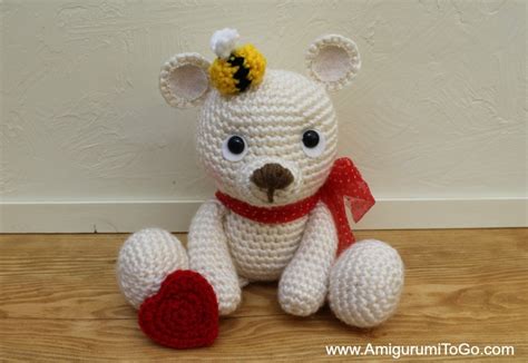 Bee Mine Teddy Bear ~ Amigurumi To Go