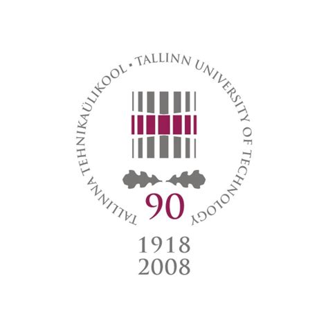 Tallinn University of Technology 90th anniversary logo and its implementations | Grafilius