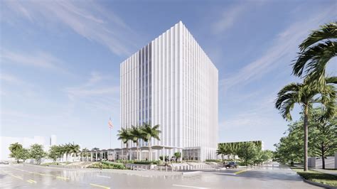 SOM Created A Classically Inspired Federal Courthouse In Fort ...