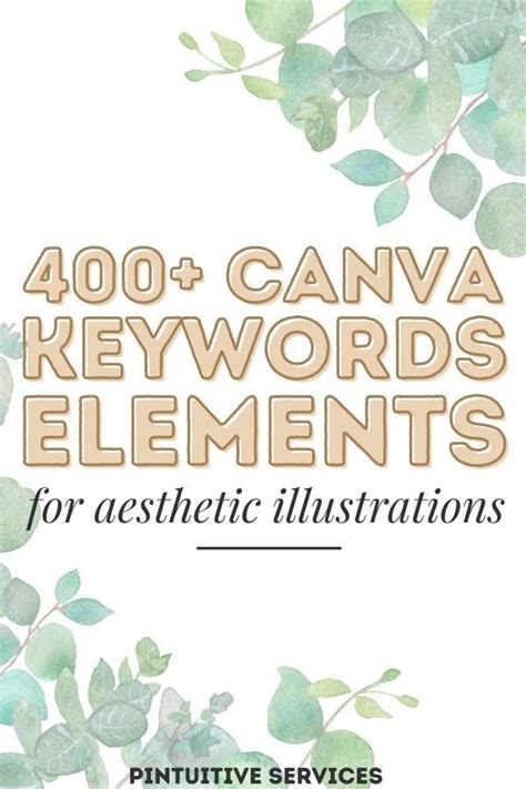 400+ Best Canva Elements Keywords for Aesthetic Illustrations | Keyword elements canva, Business ...